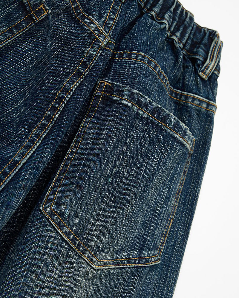 멀티포켓 스트레이트 레그 진