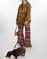 puppy knitted sweater