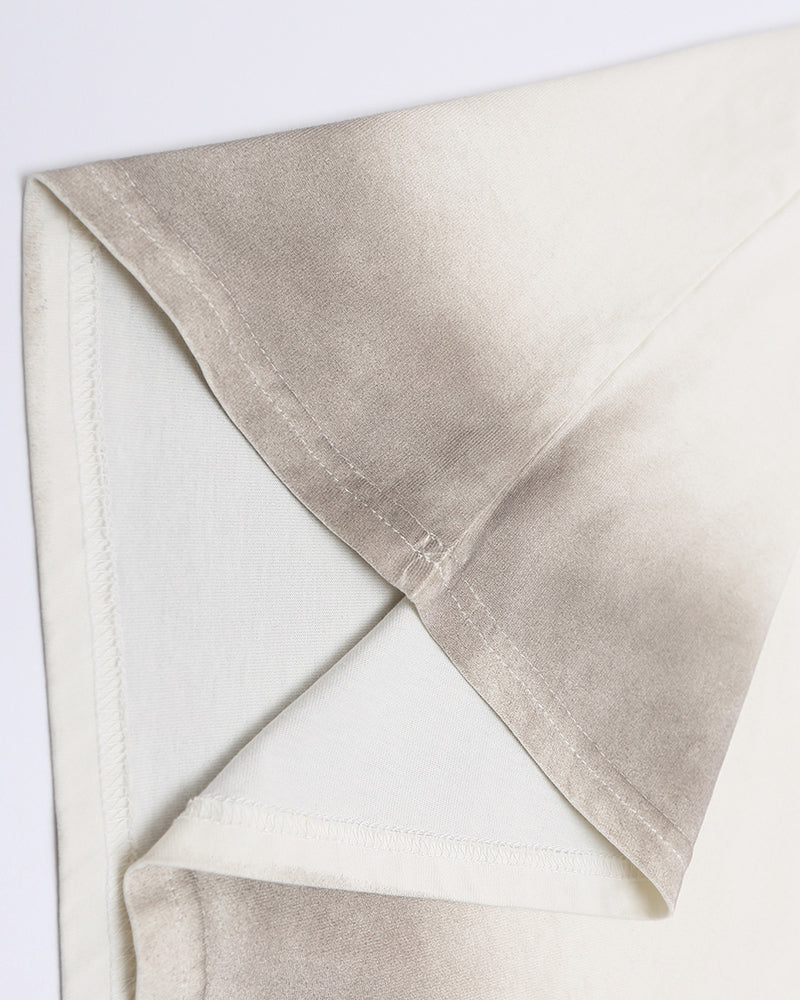 Printed letter short sleeves