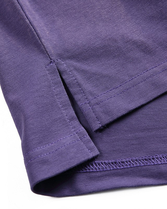 Stitched washed polo short sleeves