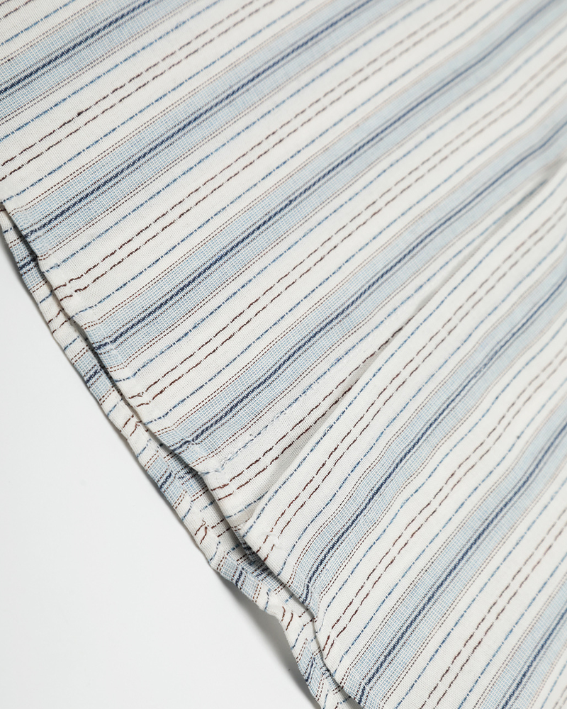 vintage striped short sleeve shirt