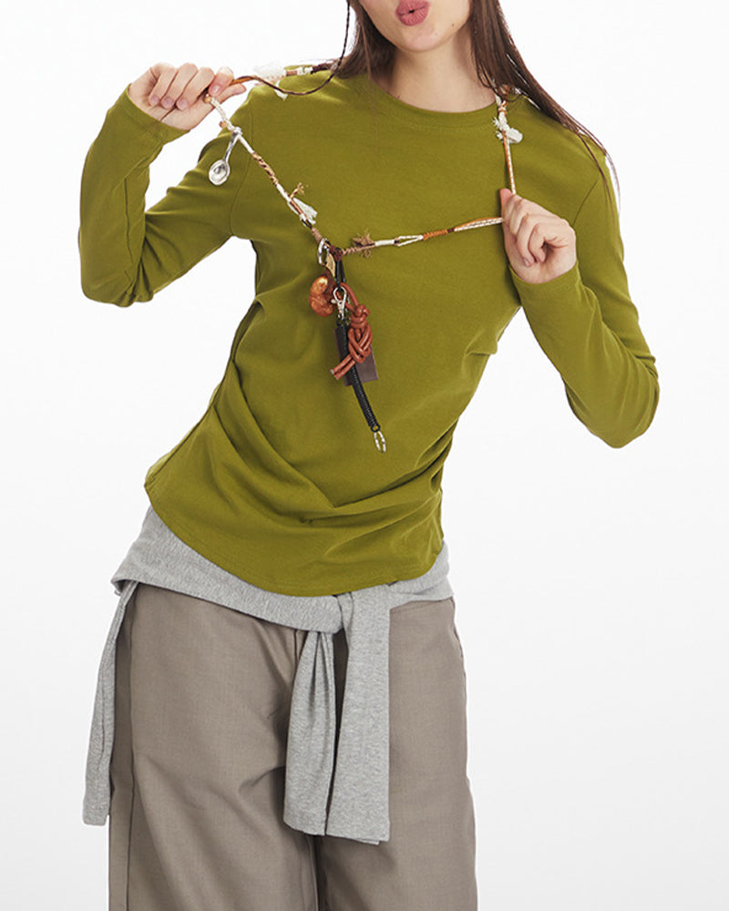 收腰短款長袖(女款)