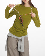 收腰短款長袖(女款)