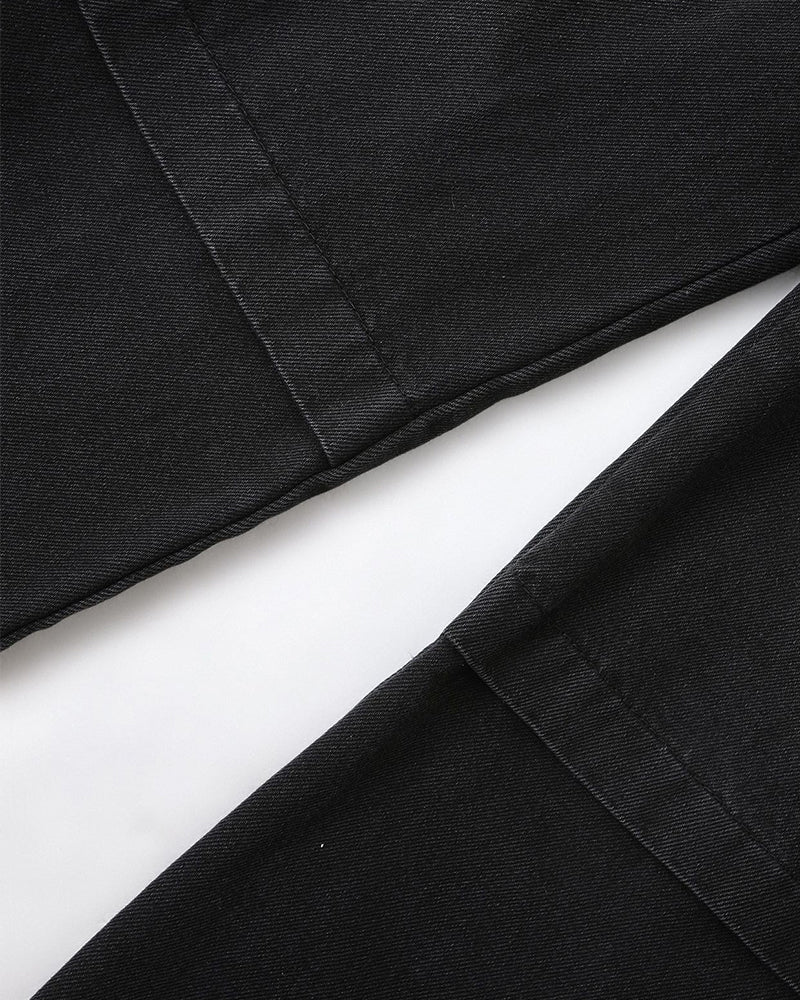 Vintage denim overalls