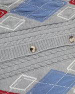 캐주얼한 탈부착형 니트 가디건