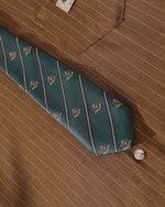 Striped short-sleeved shirt