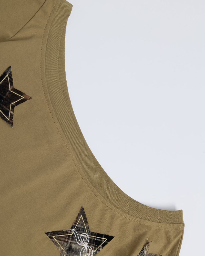 Retro off-shoulder short sleeves