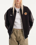 Striped three-stripe jacket