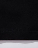 復古字母半拉鏈短袖