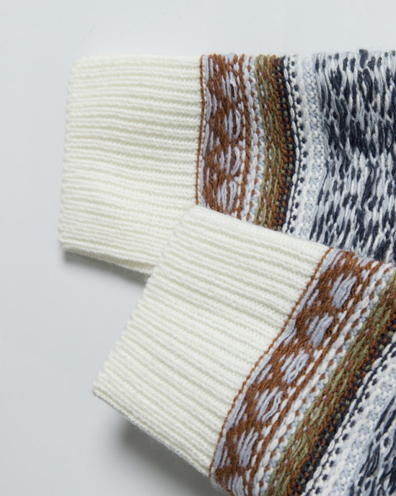 스트라이프 커플 니트웨어