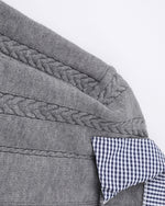 가짜 투피스 스플라이스 커플 스웨터