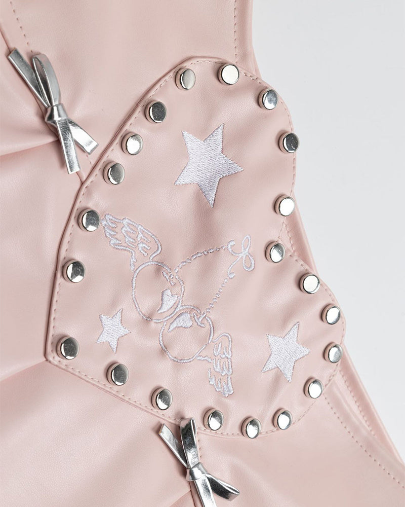 레트로 심플 스커트