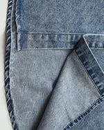 빈티지 패치워크 데님 재킷