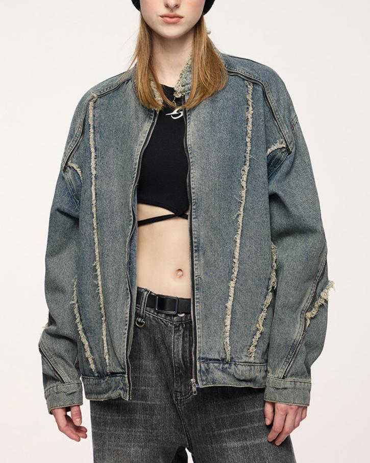 vintage denim jacket