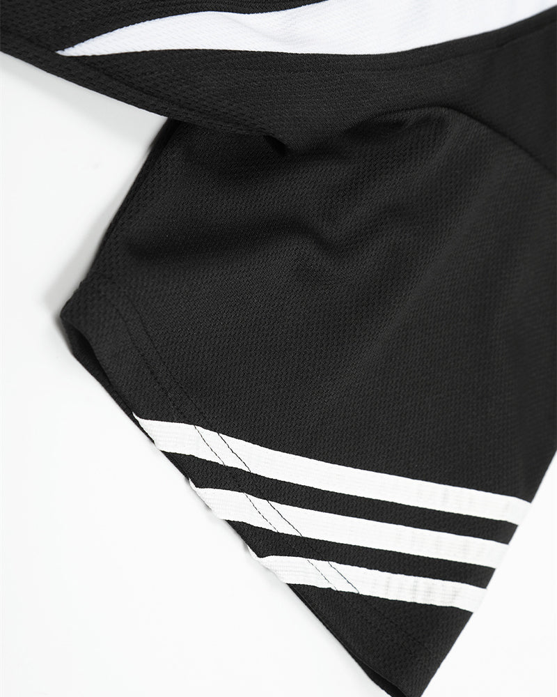 Retro letter short sleeves