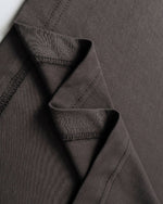 Loose contrasting short sleeves