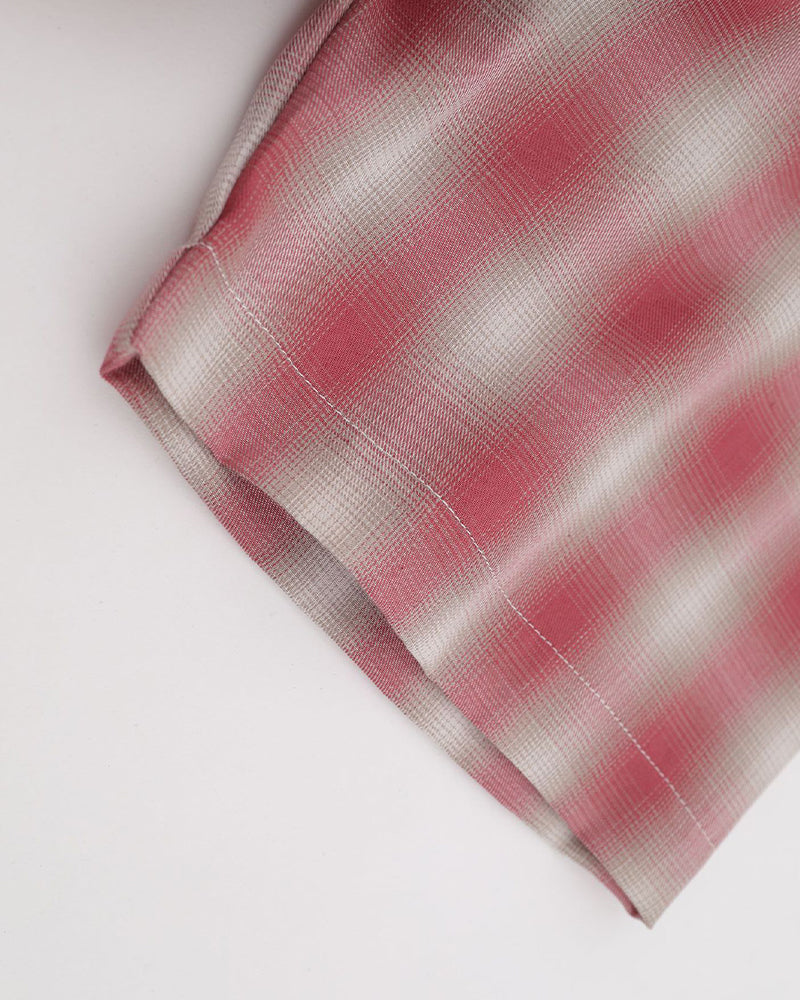 vintage plaid short sleeve shirt