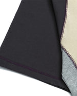 레트로 콘트라스트 컬러 블록 반팔