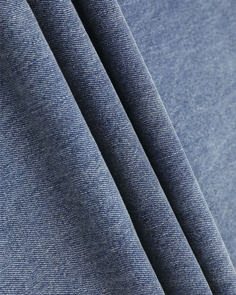 做舊直筒牛仔褲