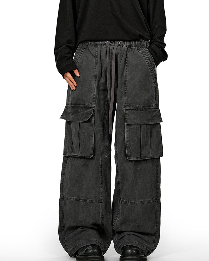Retro cargo trousers