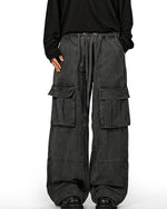 Retro cargo trousers
