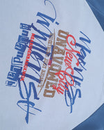 느슨한 대조적인 색상 디자인의 짧은 소매