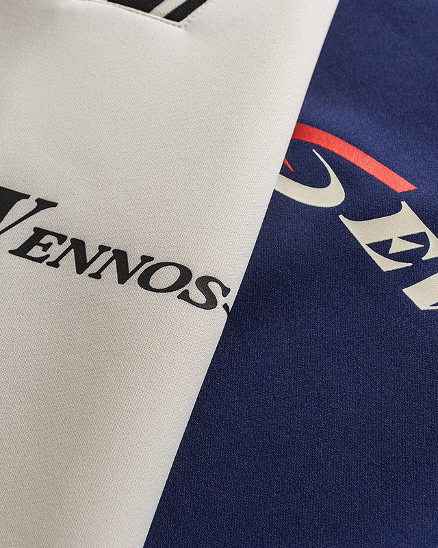 Contrast color polo short sleeve