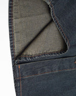 Washed colored denim shirt