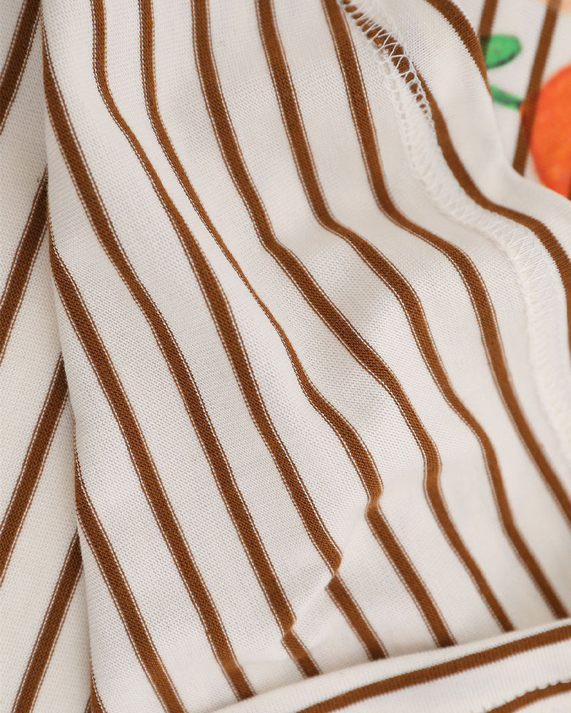 그래피티 스트라이프 반팔