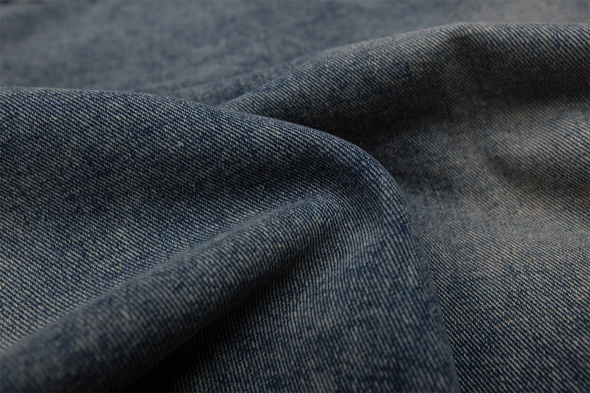 Retro contrast denim jacket