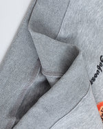 애플 레터 프린트 후드티