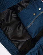 Versatile vintage embroidered lapel jacket