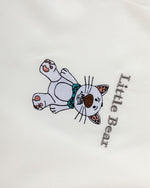 Embroidered Puppy Short Sleeve Shirt