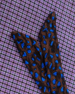 復古格子短袖襯衫