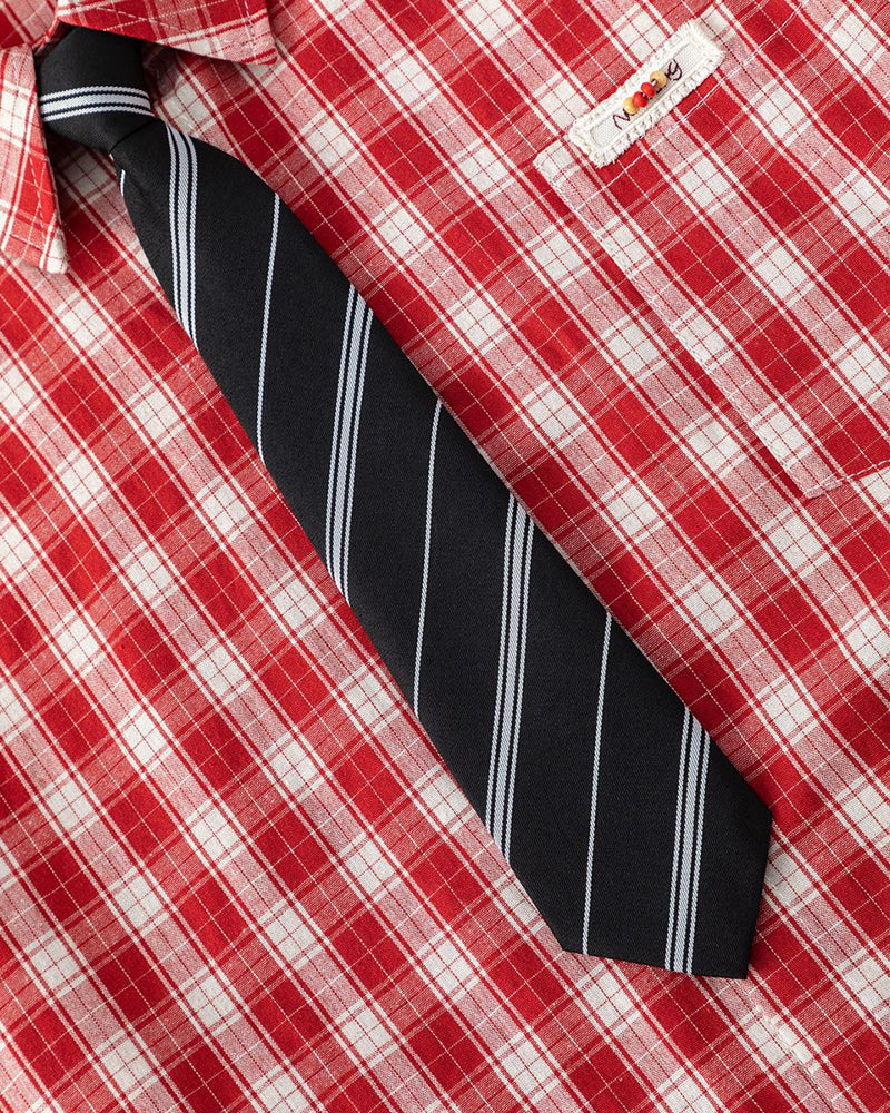 Plaid Casual Long-Sleeved Shirt