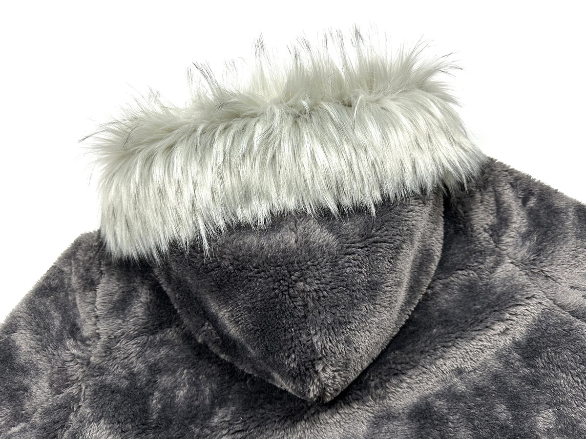 레트로 탈착식 코튼 재킷