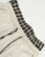 plaid loose casual pants