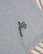 Striped short sleeves