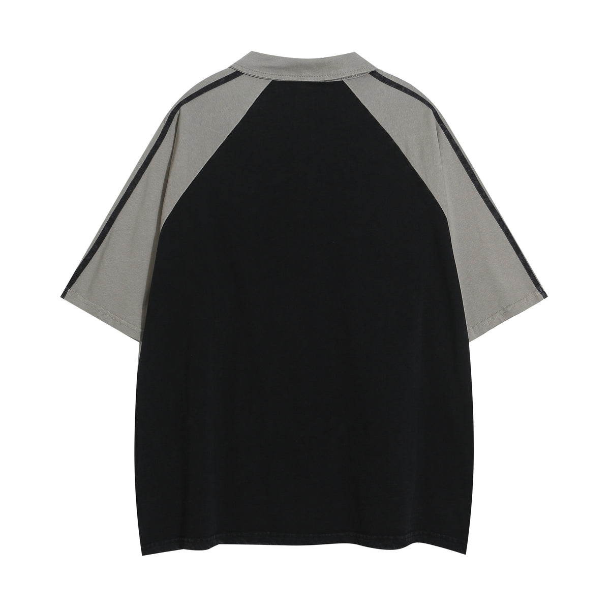 아메리칸 레트로 스티치 스포츠 반소매