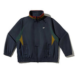 Color-blocked short jacket