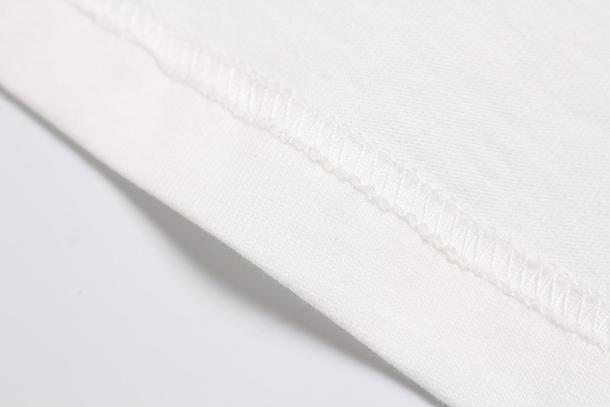 Retro loose printed short sleeves