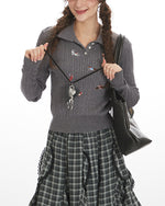 Preppy Polo Long Sleeve Sweater (Women's)