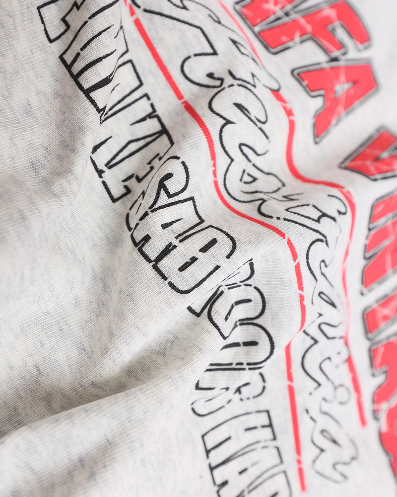 레터 프린트 라운드넥 반팔 (여성용)