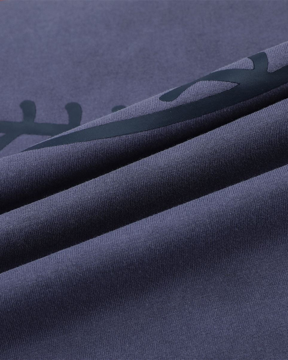 레트로 스프레이 페인트 반팔