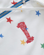 Colorful star hooded jacket