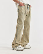 復古做舊牛仔褲