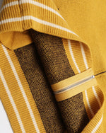 Retro contrast color stitching sweater