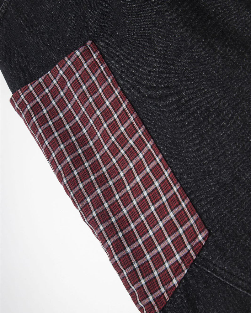 레트로 플레드 반바지