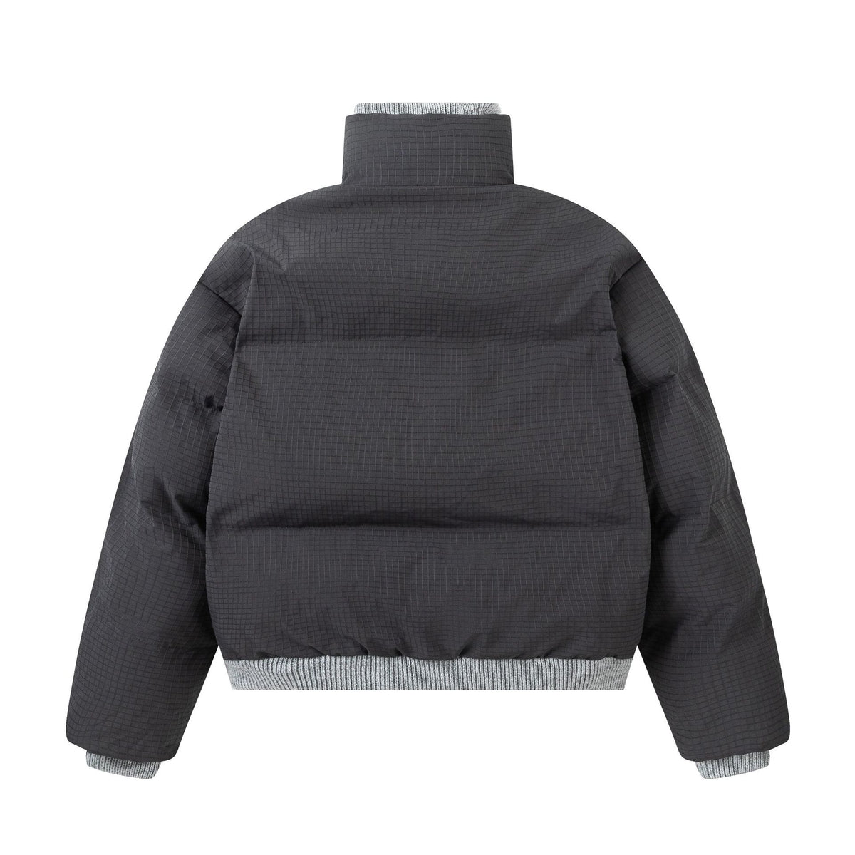 Retro contrast color simple cotton jacket