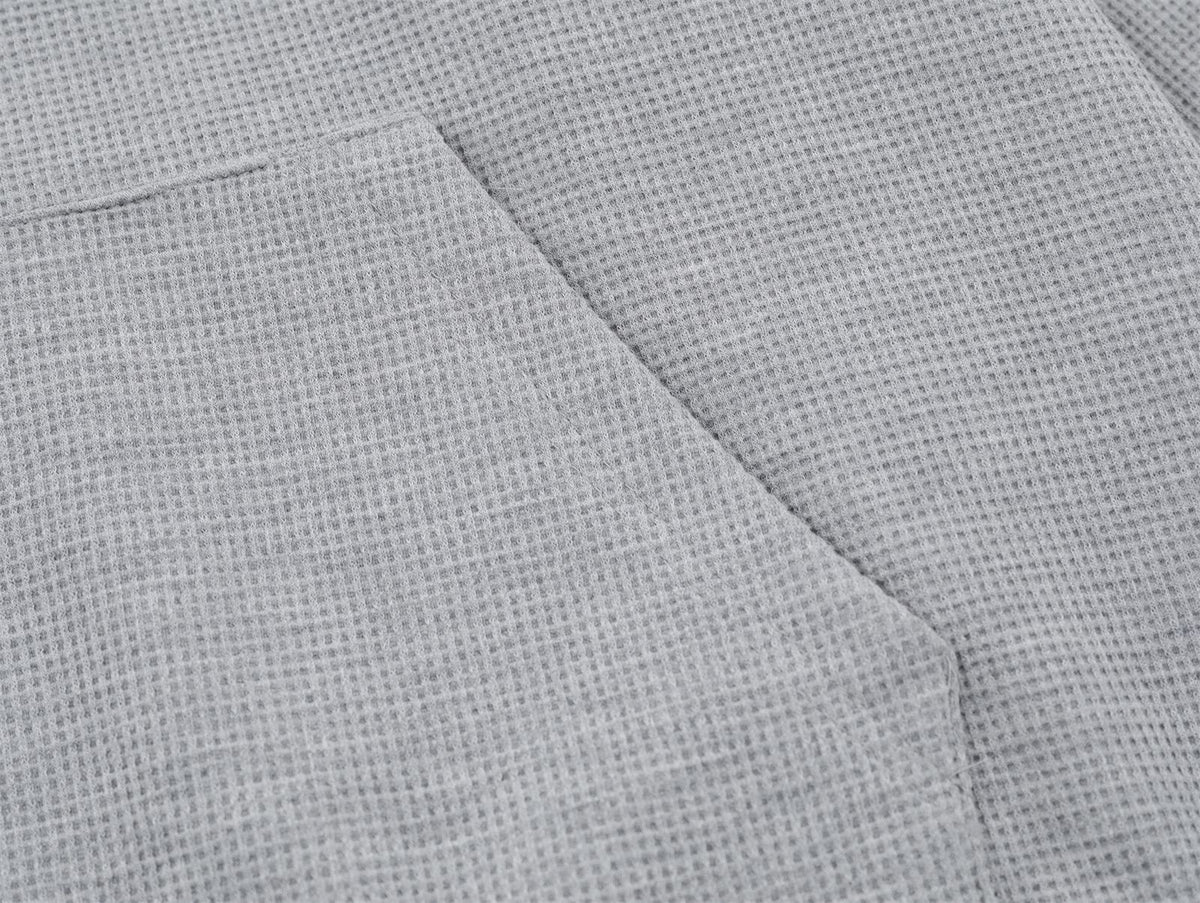 Retro fake two piece versatile sweatshirt